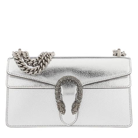 gucci small silver bag|Gucci silver dionysus.